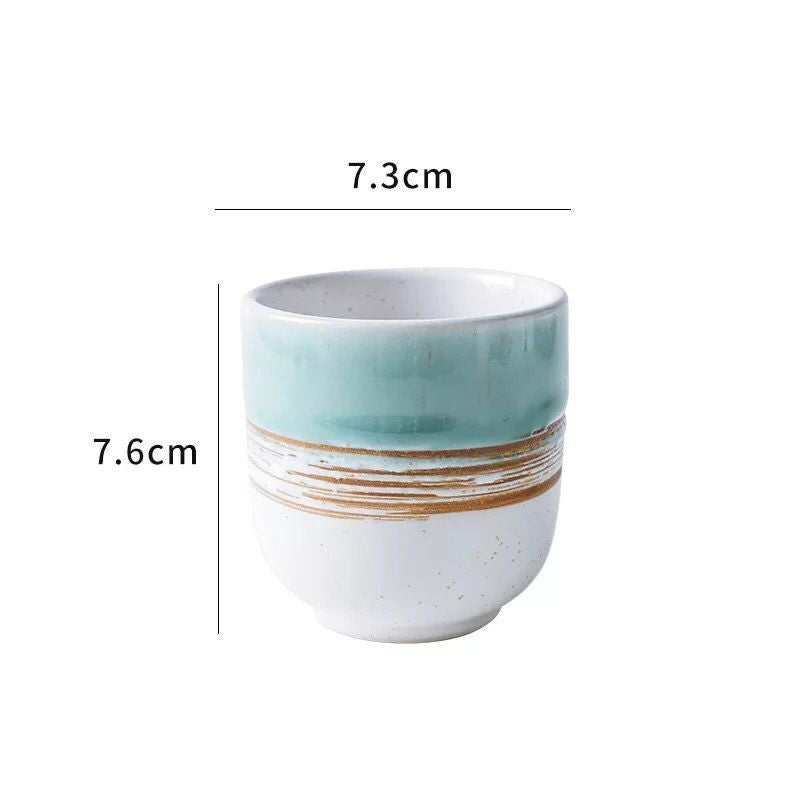Japanese Style Ceramic Tea Cups Coffee