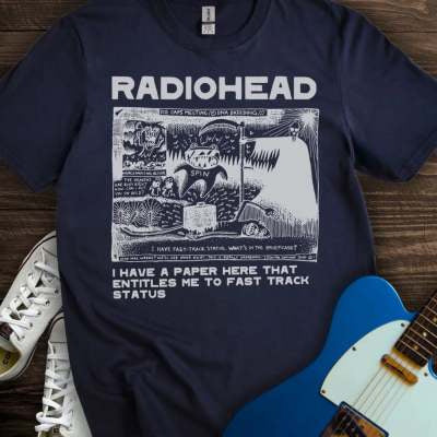 Funny Letter Printed Round Neck Women's T-shirt